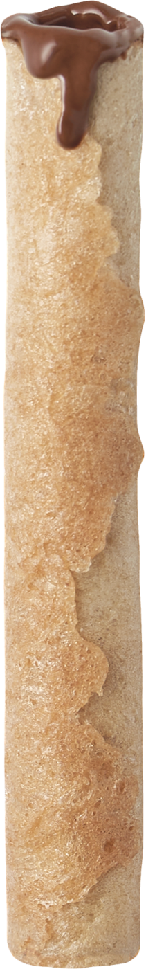 Cubanito farcit de praliné amb aroma de taronja